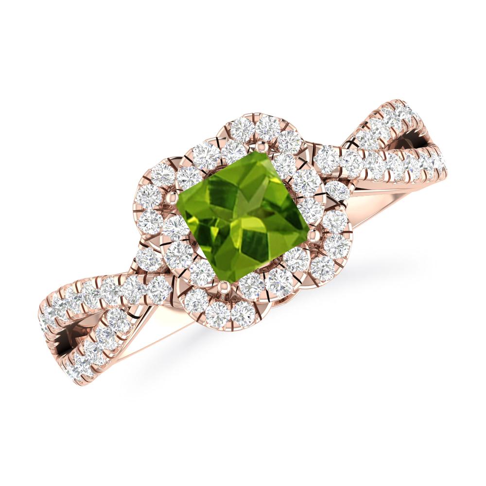 Rose Gold - Peridot