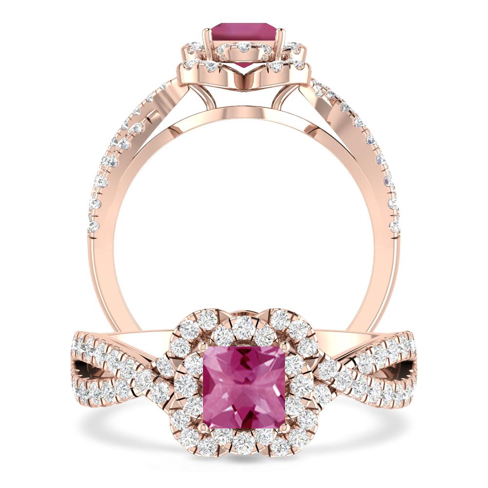 Rose Gold - Pink Tourmaline