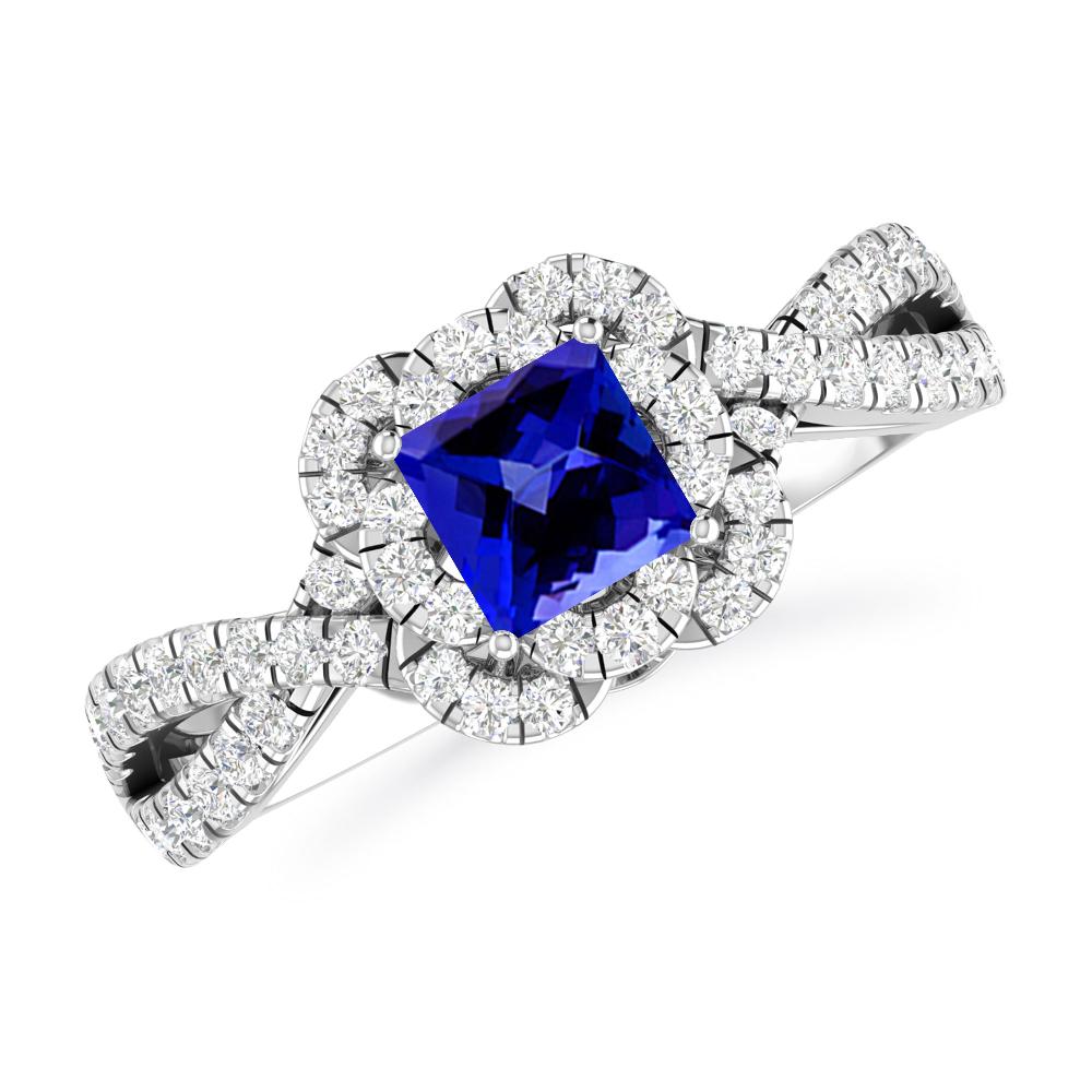 White Gold - Tanzanite