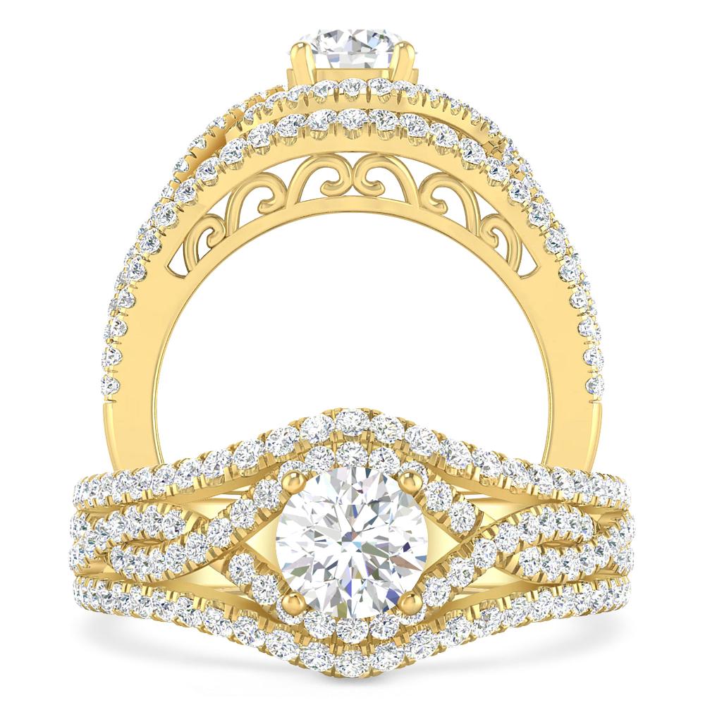 Yellow Gold - Diamond