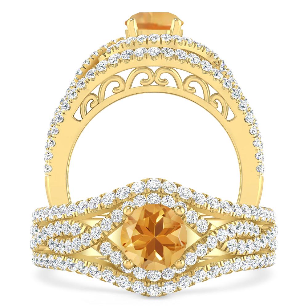 Yellow Gold - Citrine