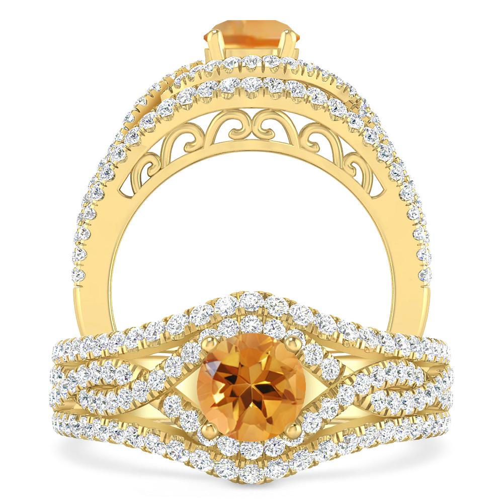 Yellow Gold - Citrine