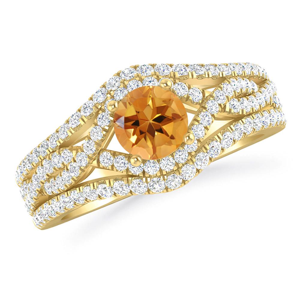 Yellow Gold - Citrine