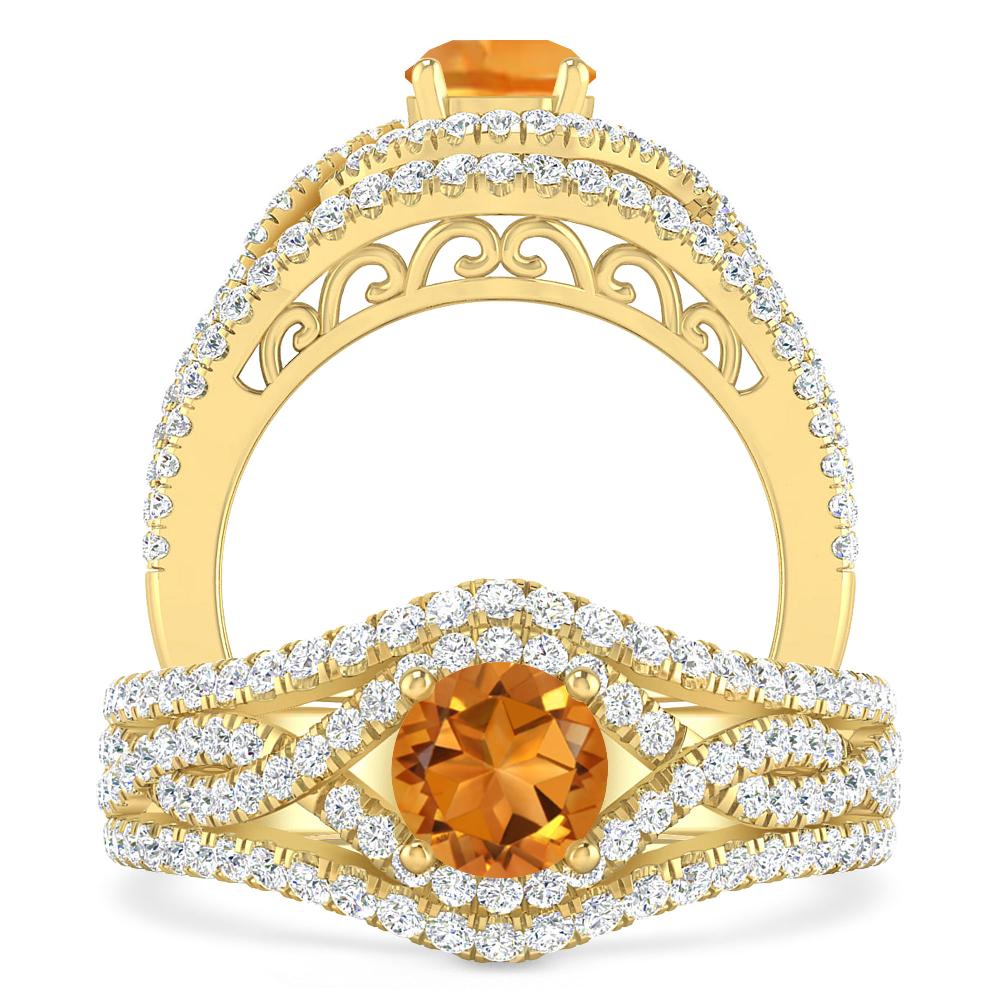 Yellow Gold - Citrine