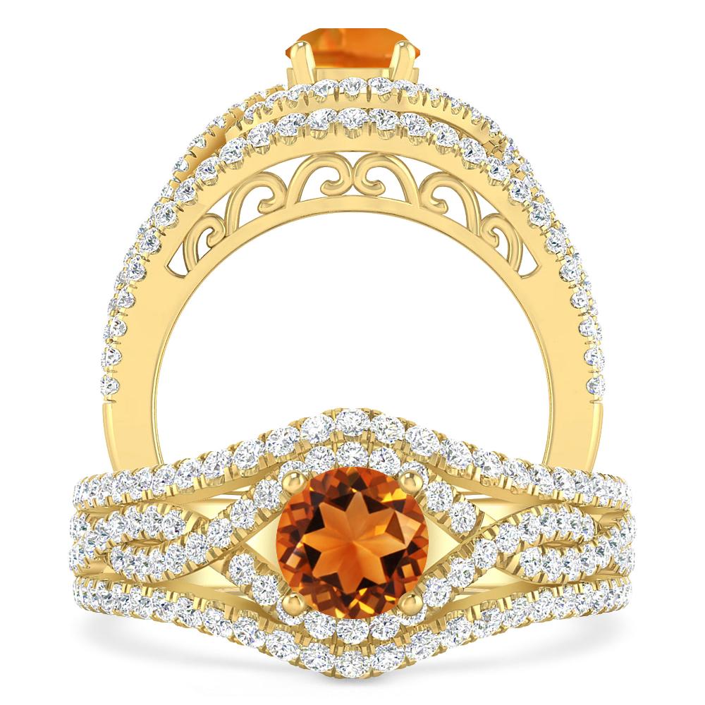 Yellow Gold - Citrine