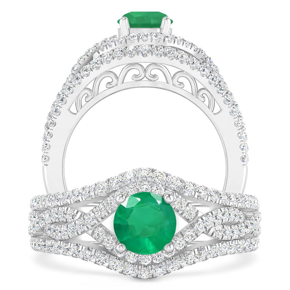 White Gold - Emerald