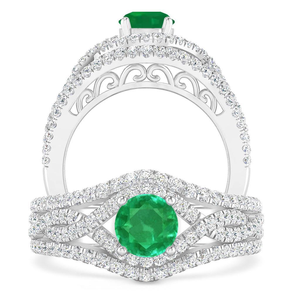 White Gold - Emerald