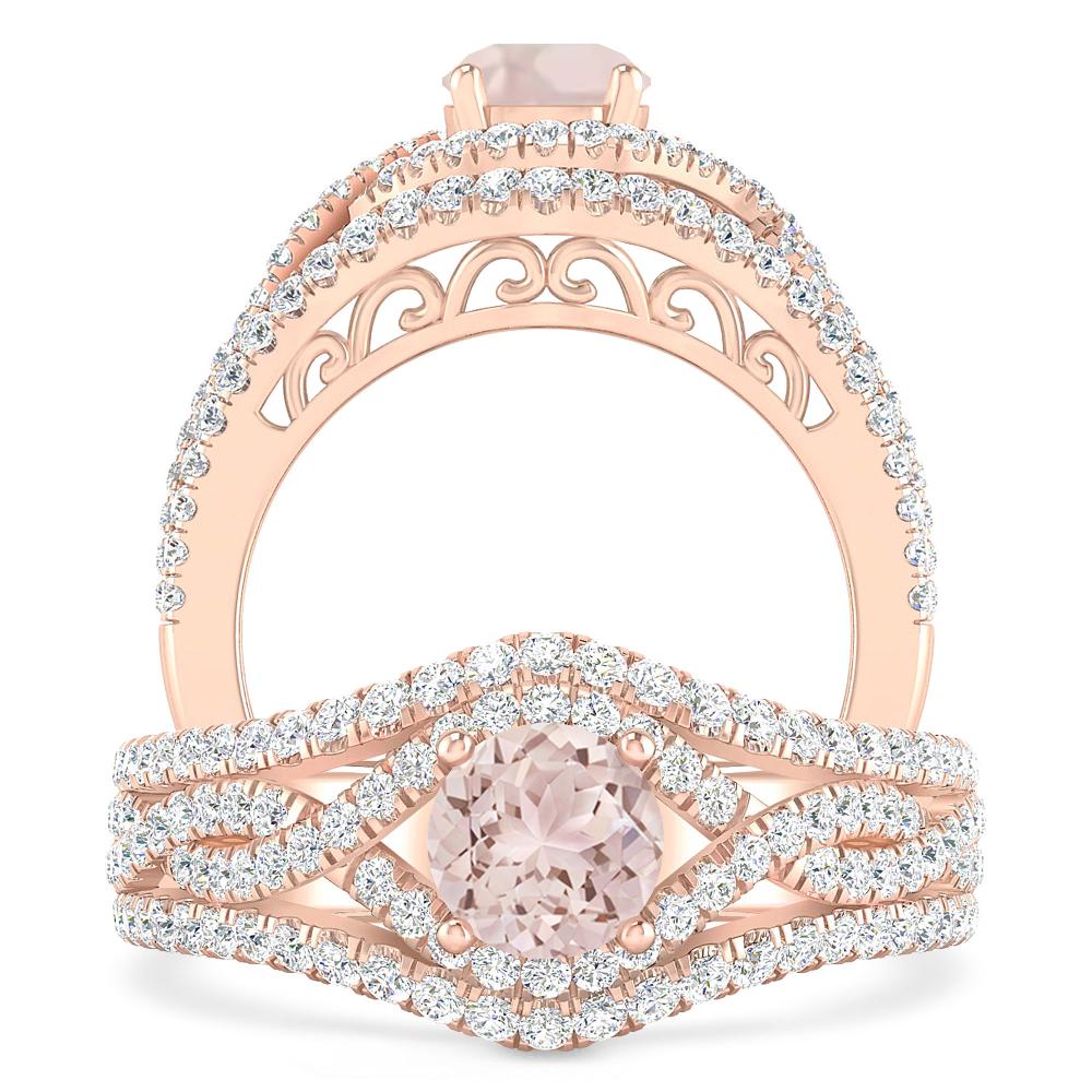 Rose Gold - Morganite