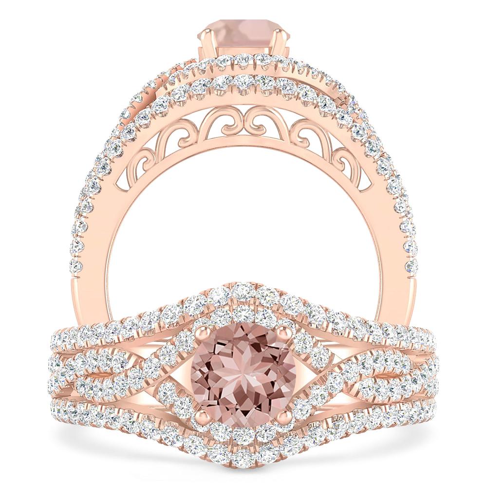 Rose Gold - Morganite