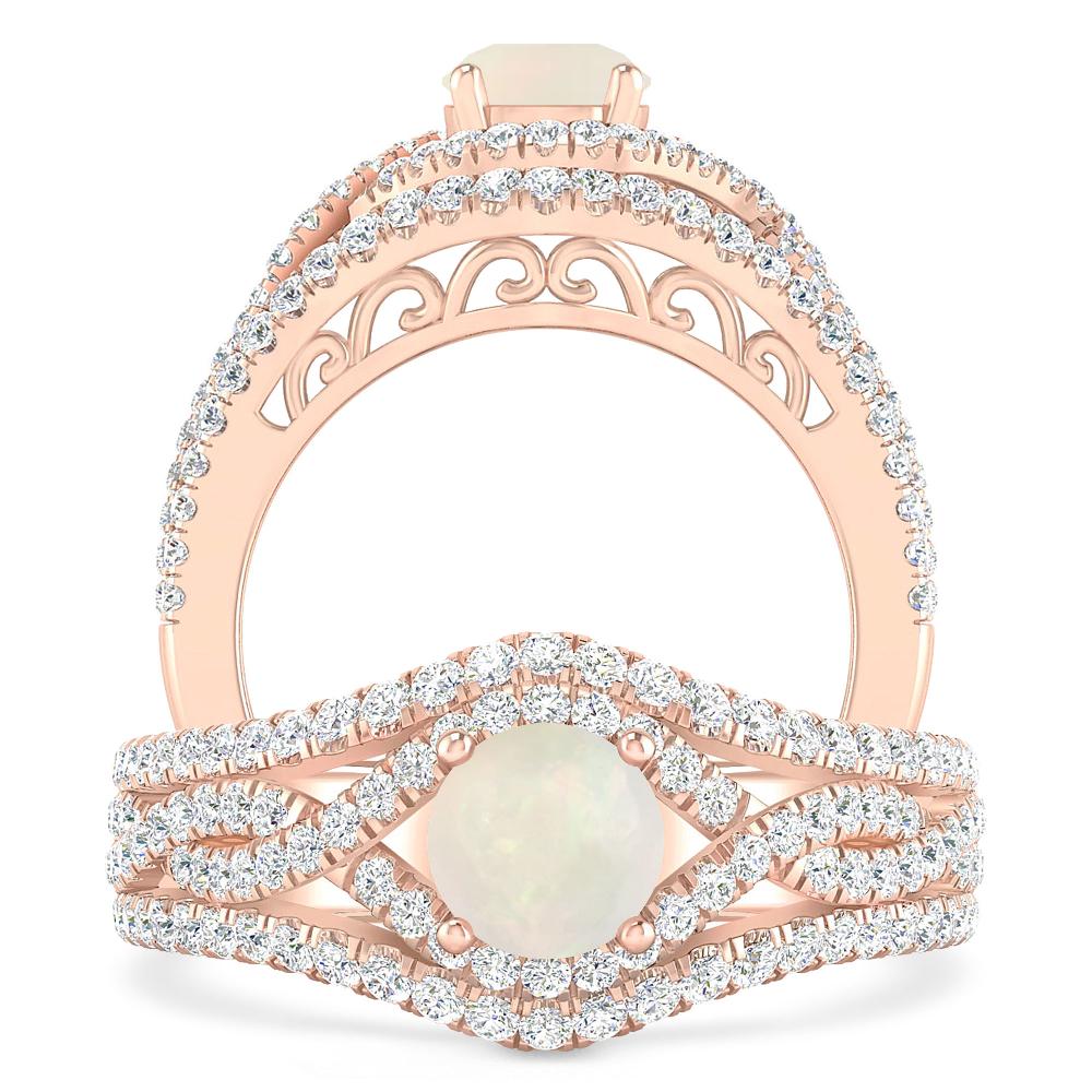 Rose Gold - Opal