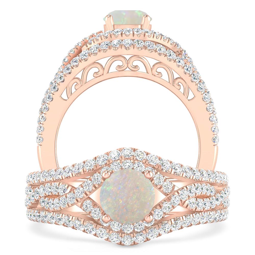 Rose Gold - Opal