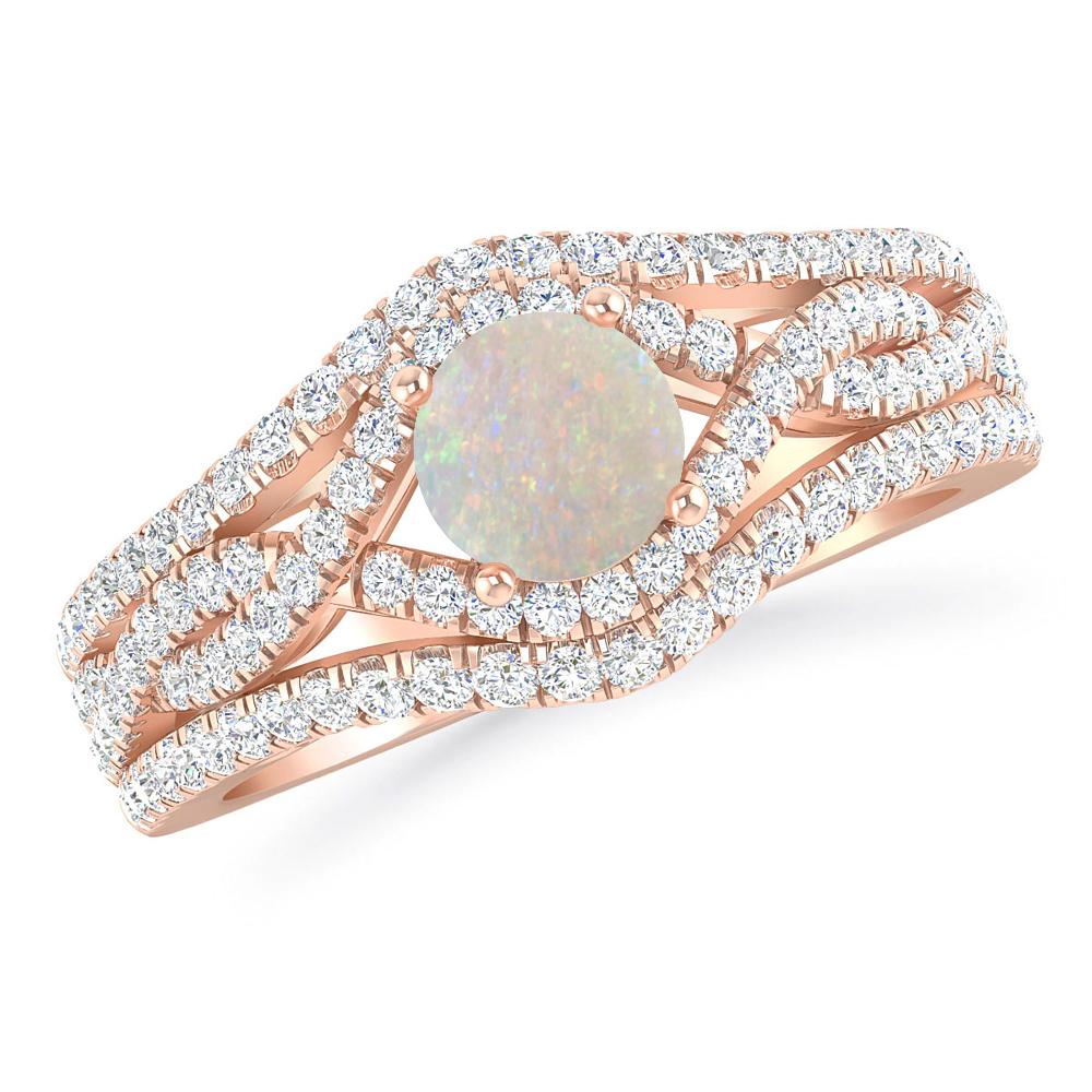 Rose Gold - Opal