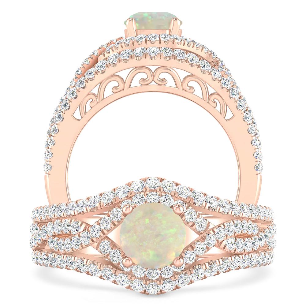 Rose Gold - Opal