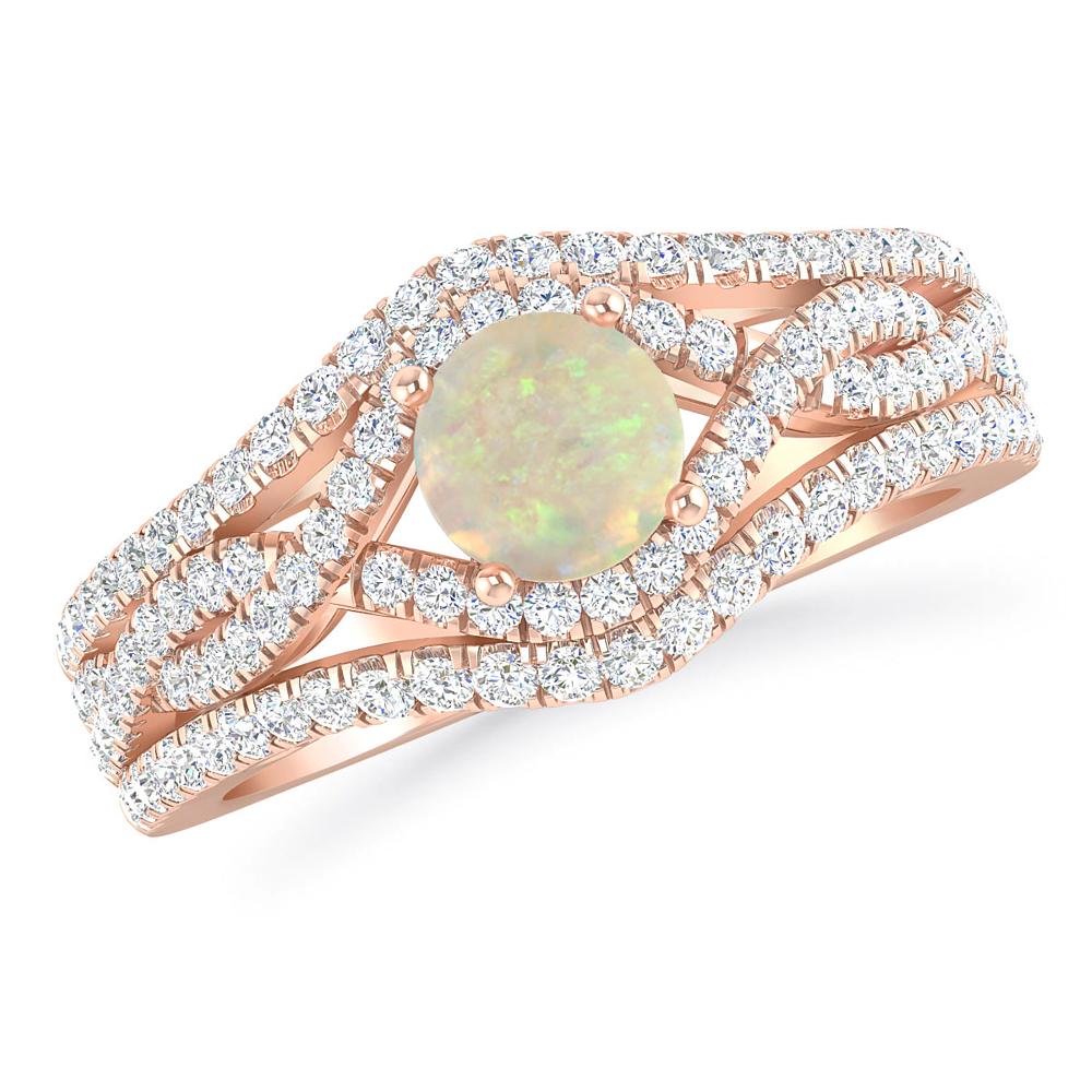 Rose Gold - Opal