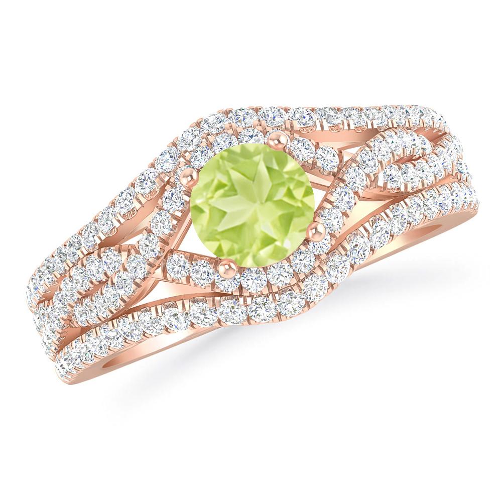 Rose Gold - Peridot