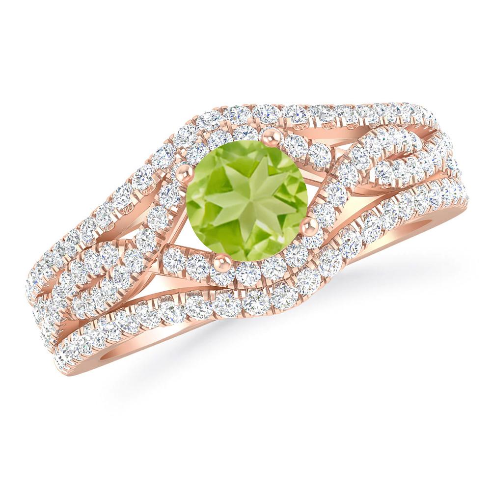 Rose Gold - Peridot