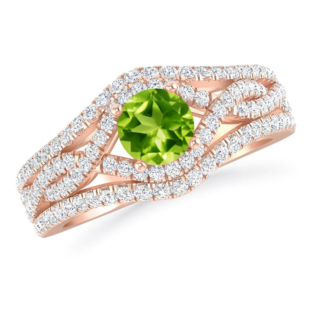 Rose Gold - Peridot