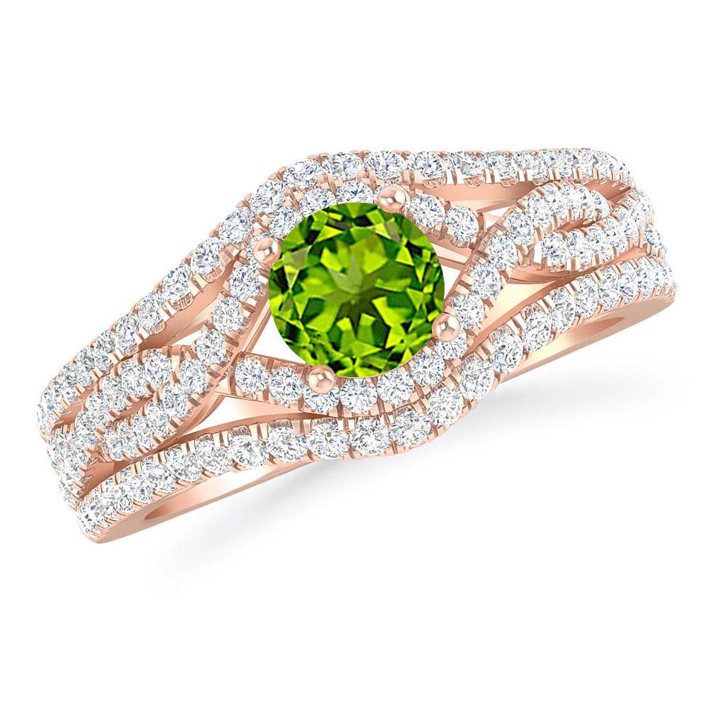 Rose Gold - Peridot