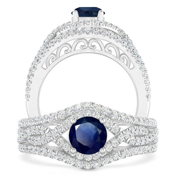 White Gold - Sapphire