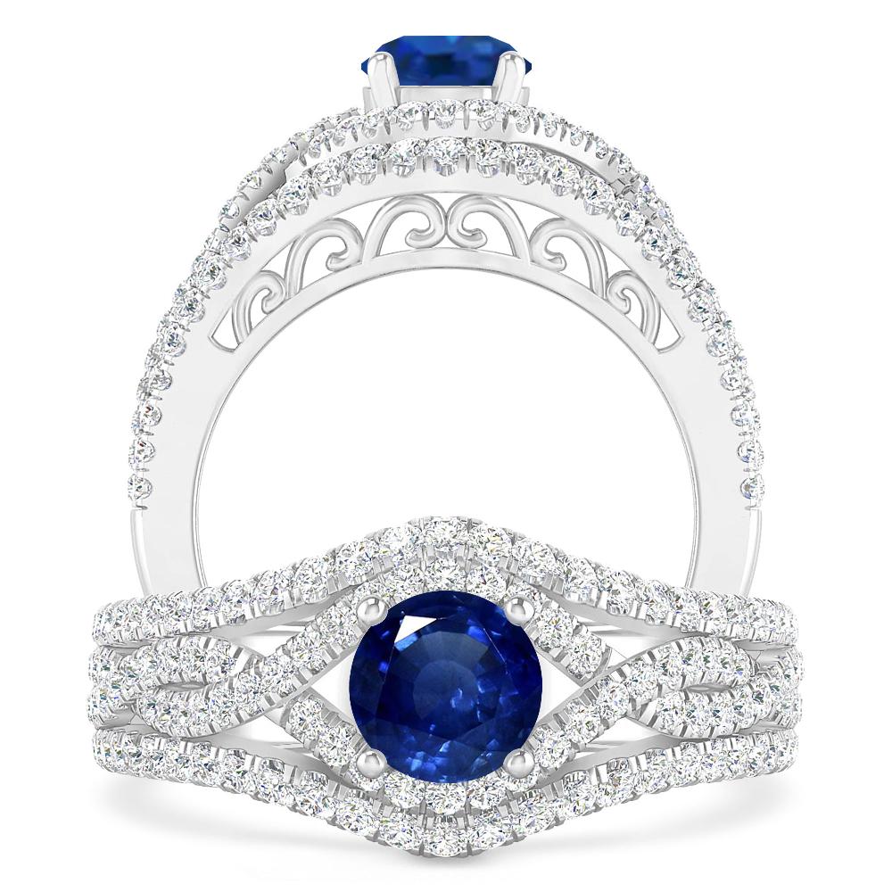 White Gold - Sapphire