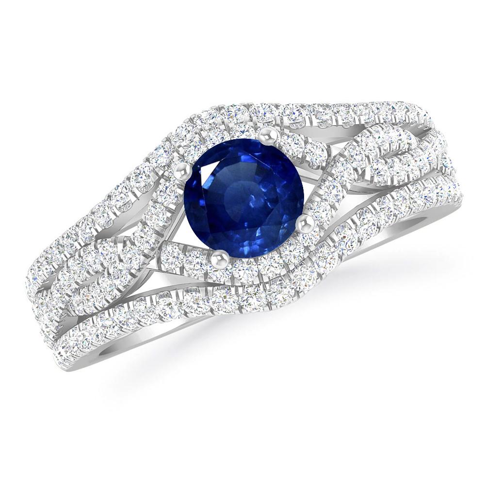 White Gold - Sapphire