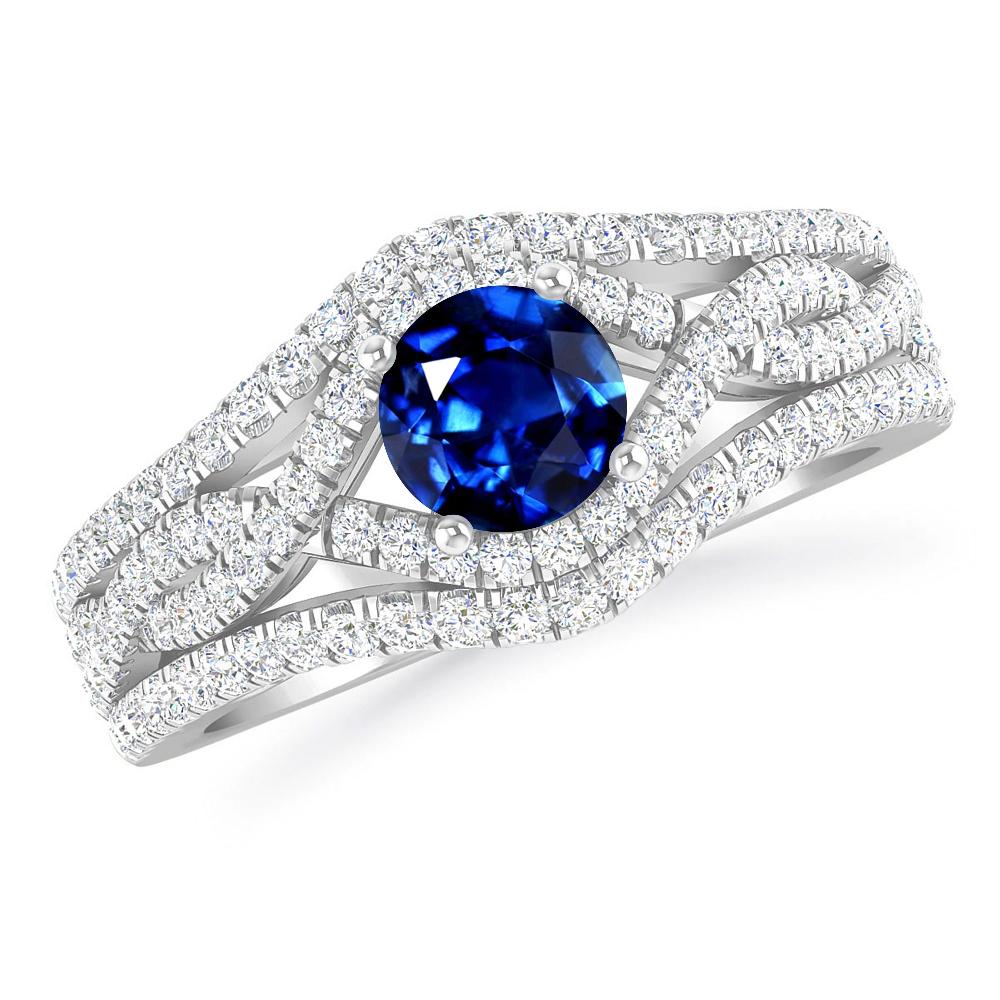 White Gold - Sapphire