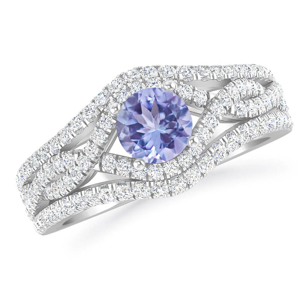 White Gold - Tanzanite