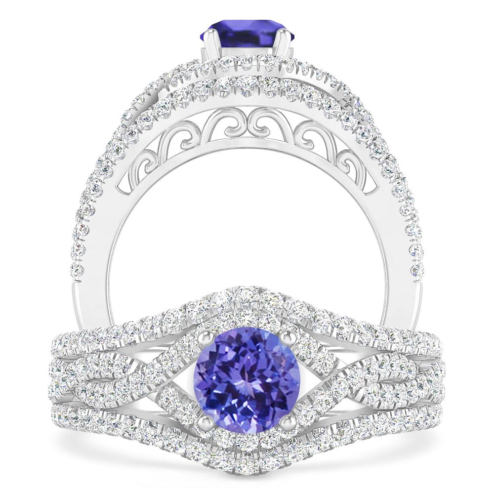 White Gold - Tanzanite