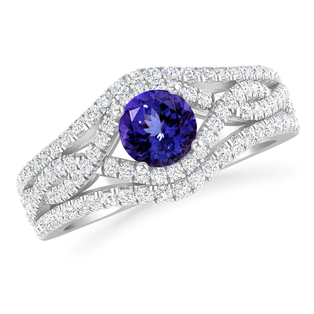 White Gold - Tanzanite