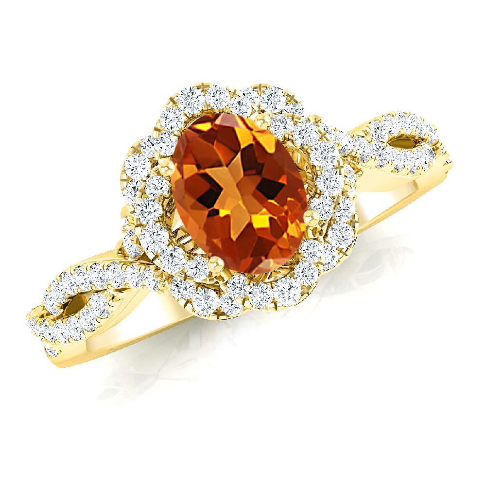 Yellow Gold - Citrine