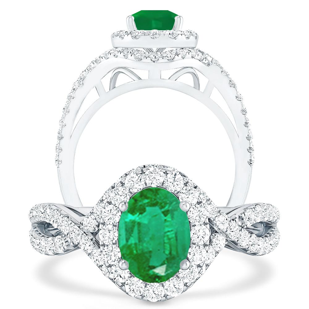 White Gold - Emerald