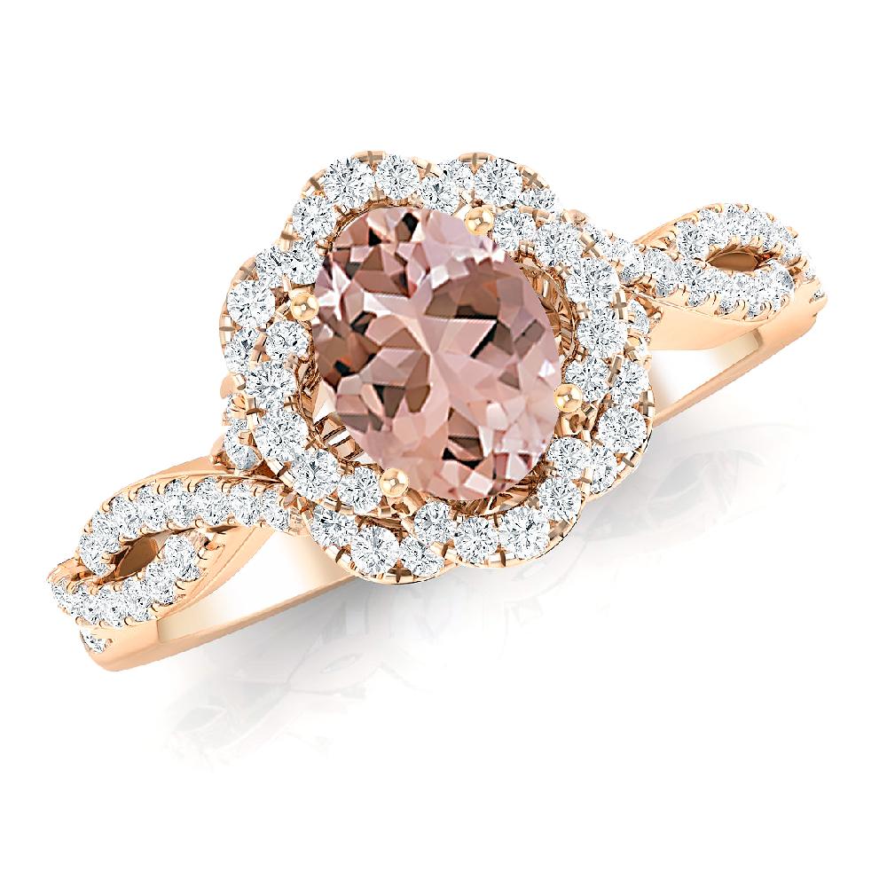 Rose Gold - Morganite