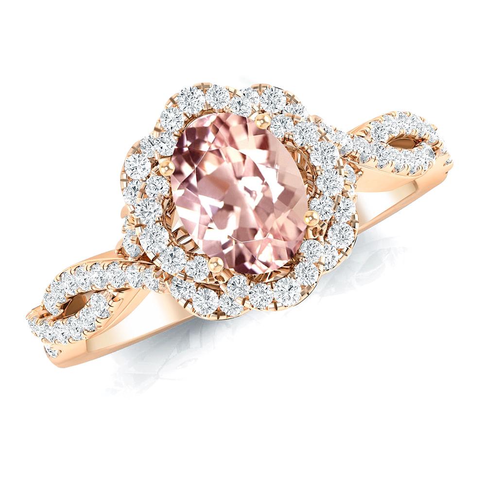 Rose Gold - Morganite