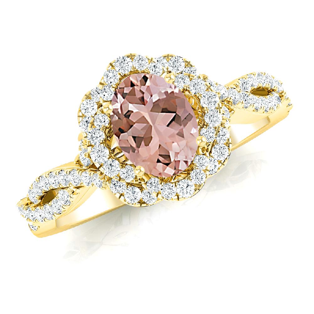 Yellow Gold - Morganite