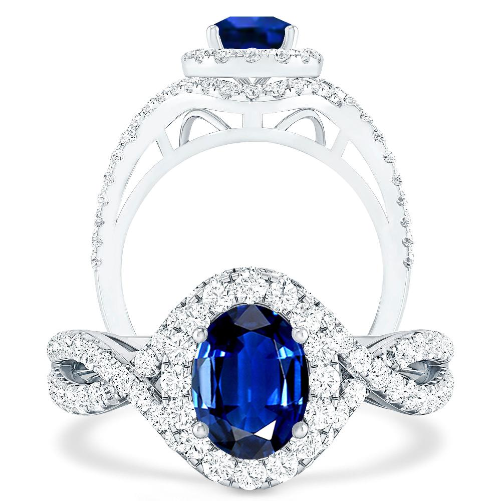 White Gold - Sapphire