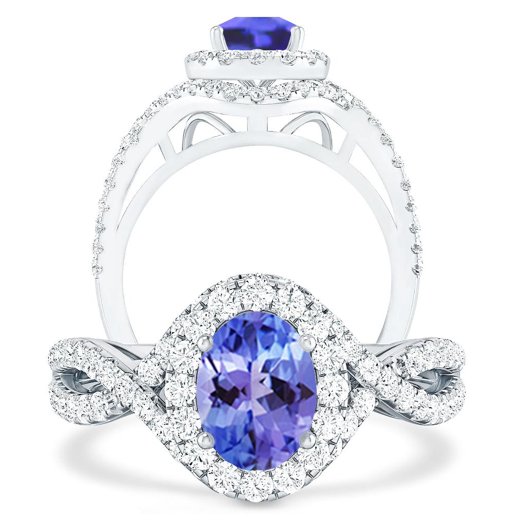 White Gold - Tanzanite