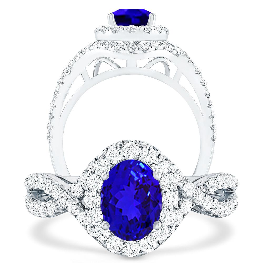 White Gold - Tanzanite