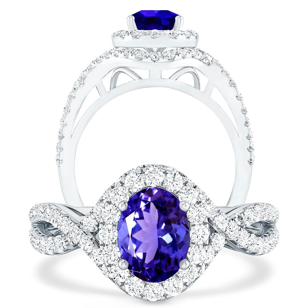 White Gold - Tanzanite