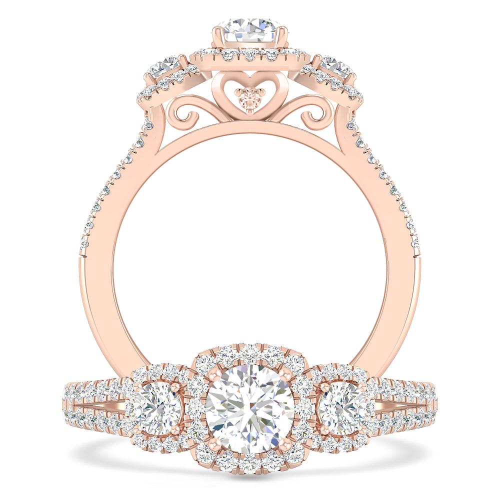 Rose Gold - Diamond