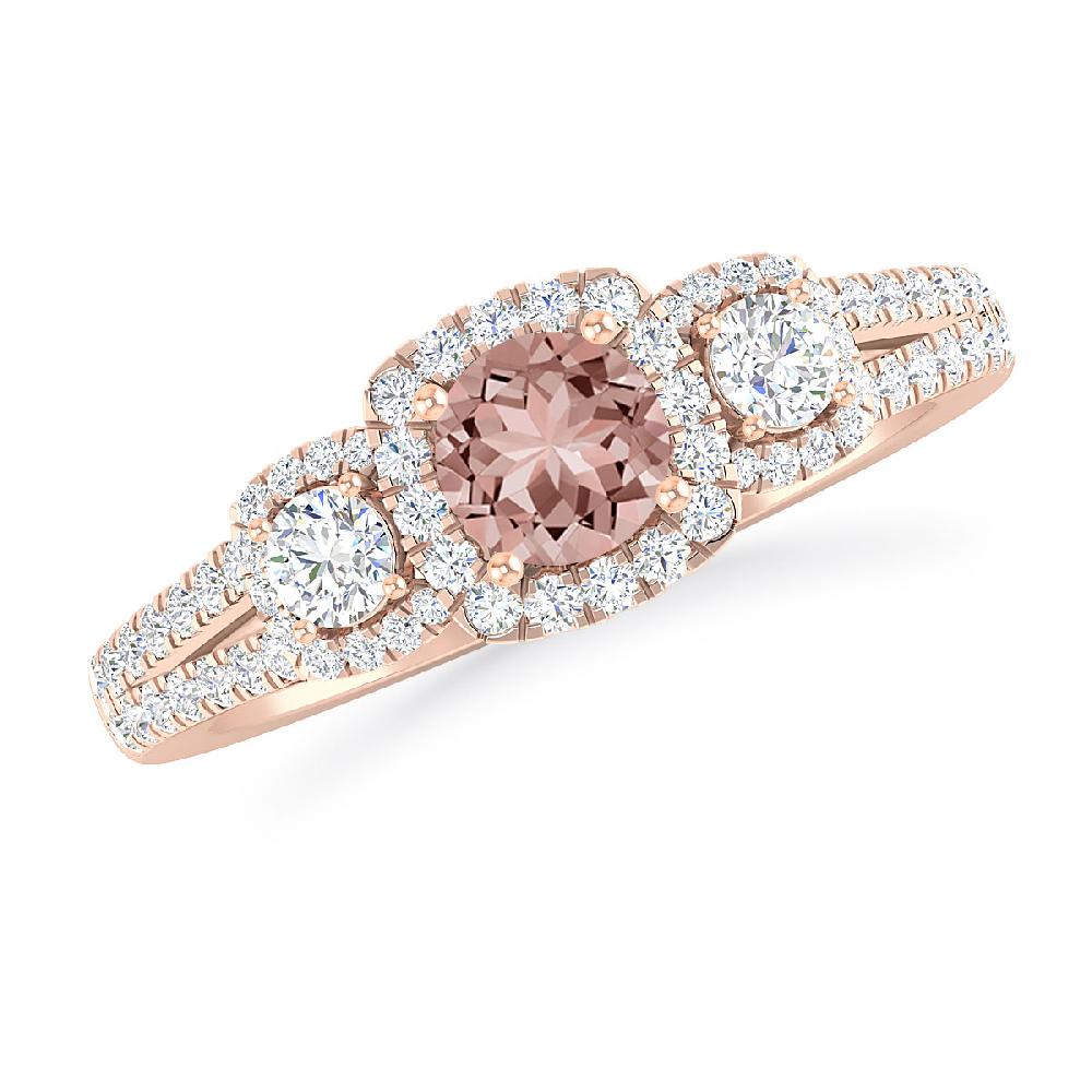 Rose Gold - Morganite