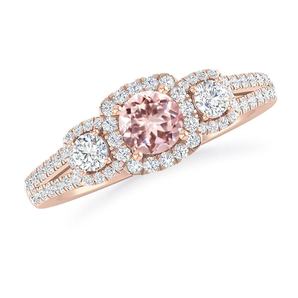 Rose Gold - Morganite