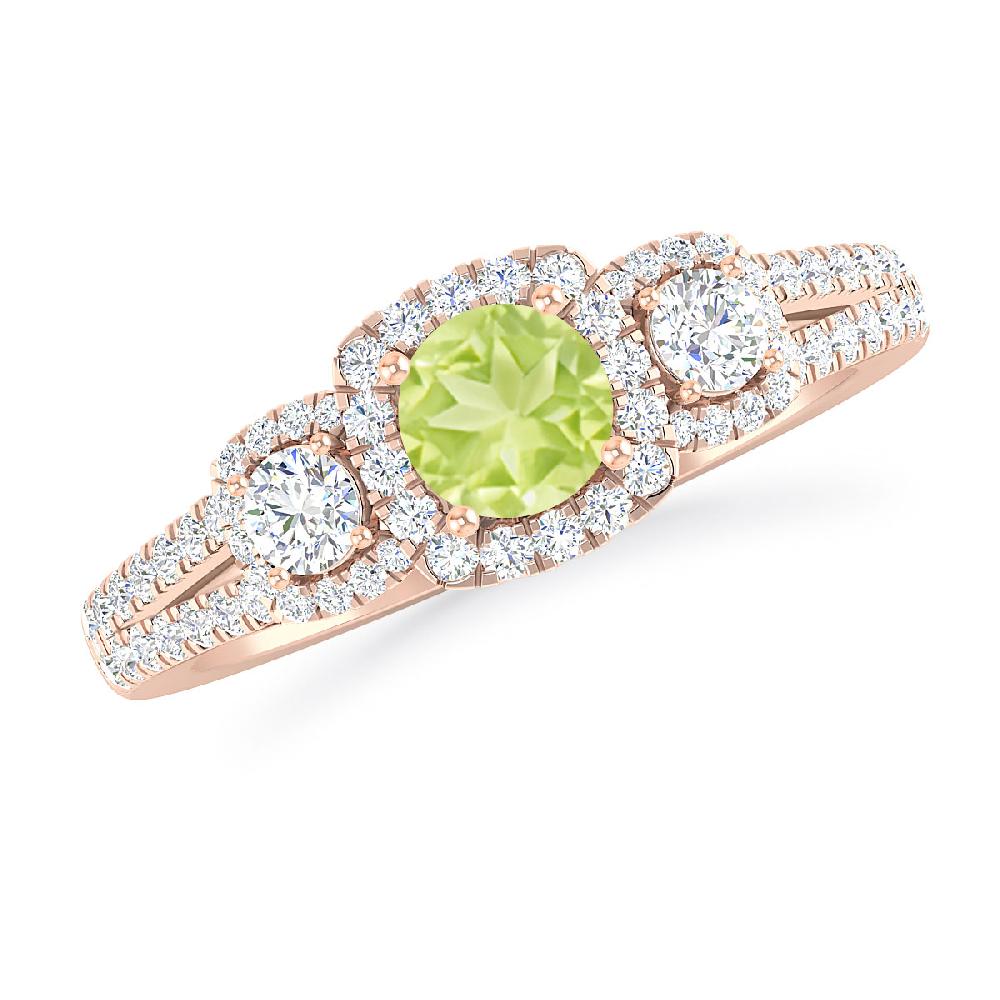 Rose Gold - Peridot