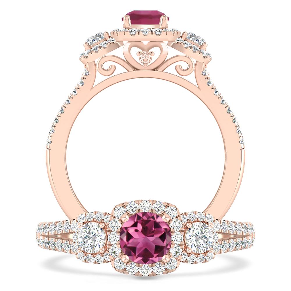 Rose Gold - Pink Tourmaline