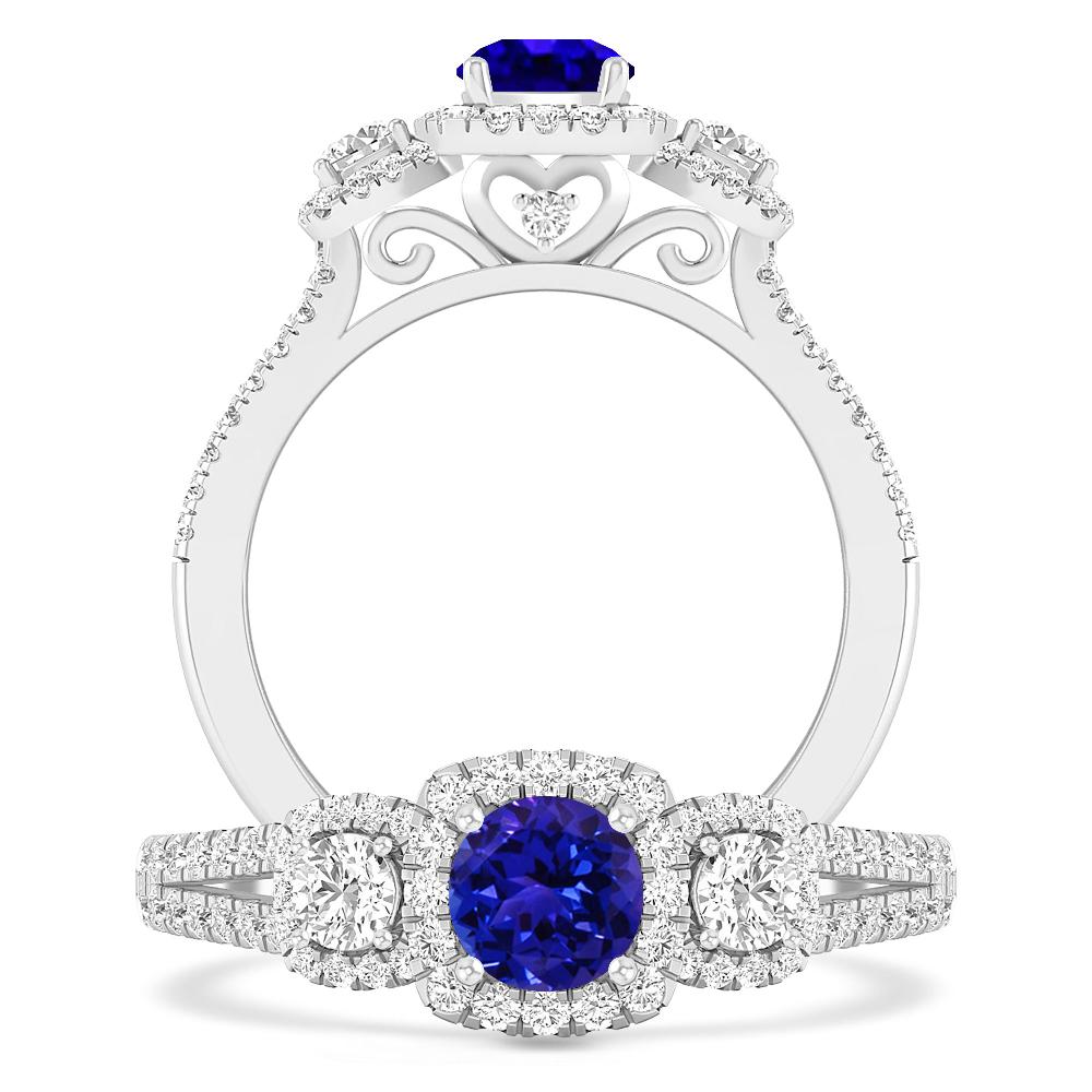 White Gold - Tanzanite