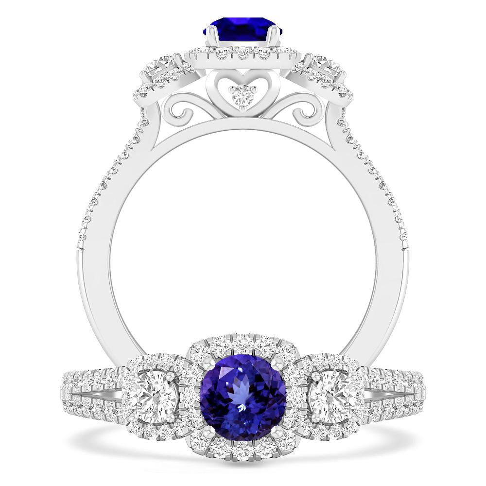 White Gold - Tanzanite