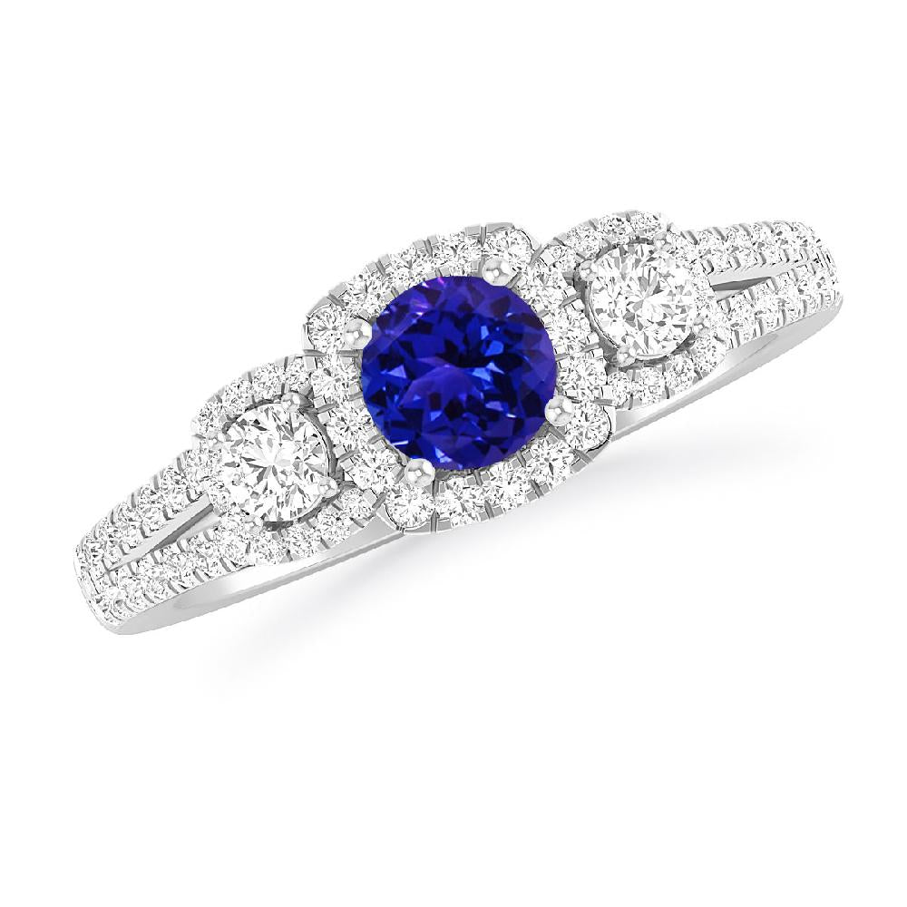 White Gold - Tanzanite