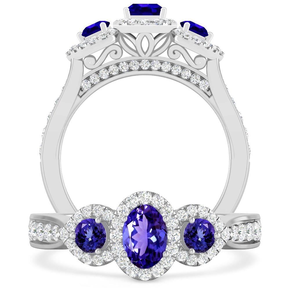 White Gold - Tanzanite