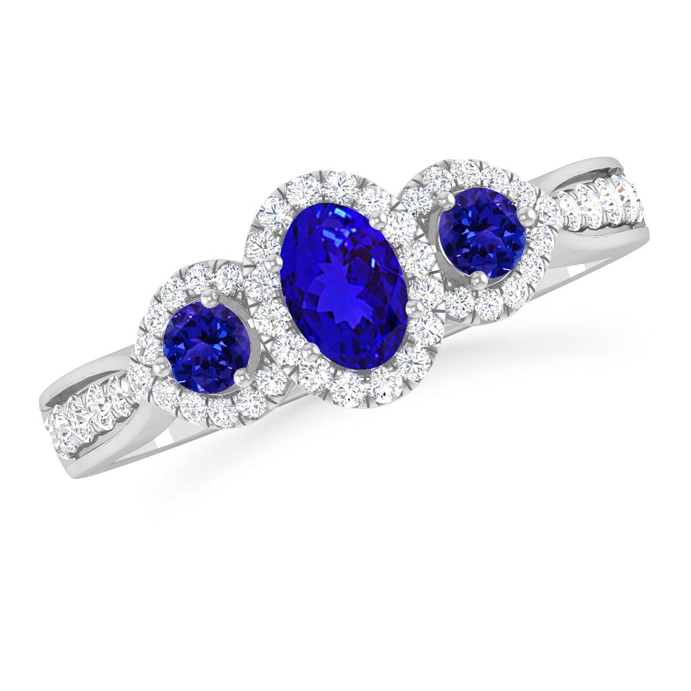 White Gold - Tanzanite