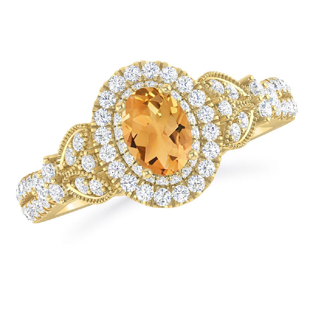 Yellow Gold - Citrine