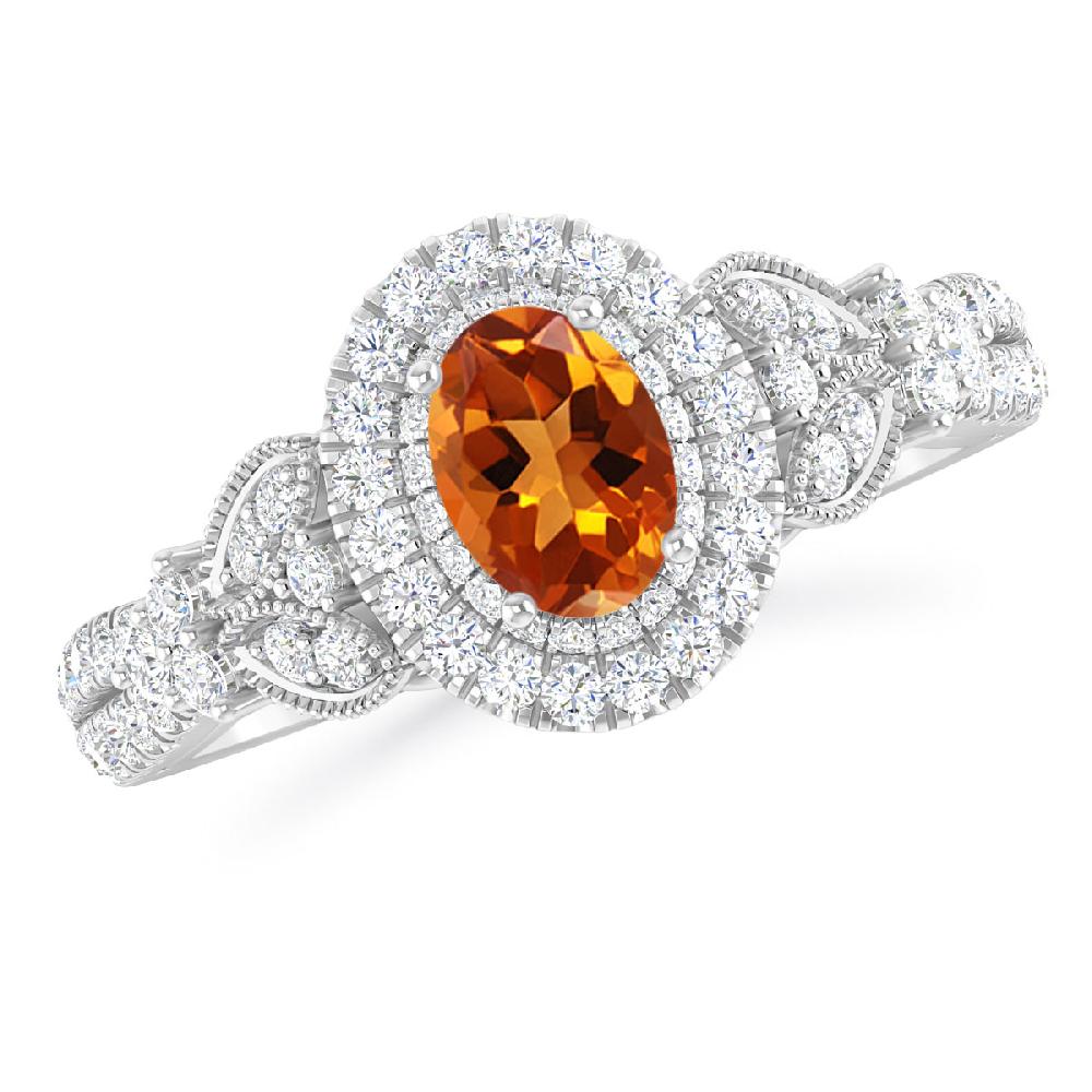 White Gold - Citrine